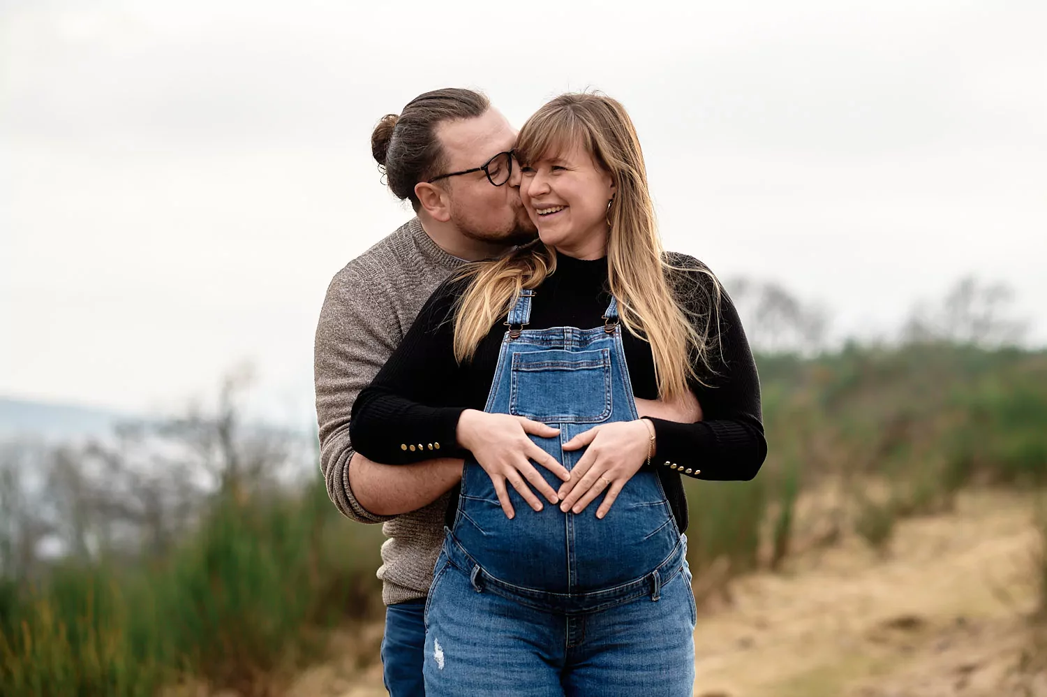 photographe grossesse nature exterieur strasbourg colmar sarreguemines alsace moselle Dites Cheese