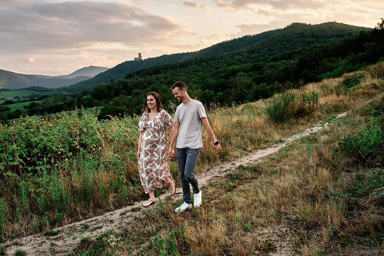 photographe grossesse nature exterieur strasbourg colmar sarreguemines alsace moselle Dites Cheese