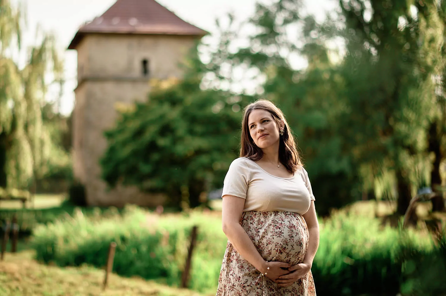photographe grossesse nature exterieur strasbourg colmar sarreguemines alsace moselle Dites Cheese