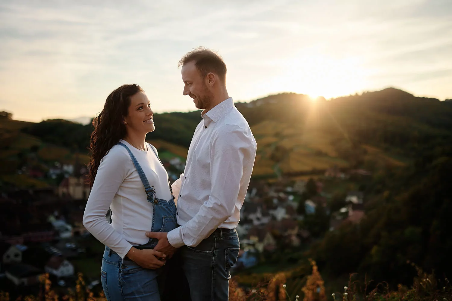 photographe grossesse nature exterieur strasbourg colmar sarreguemines alsace moselle Dites Cheese