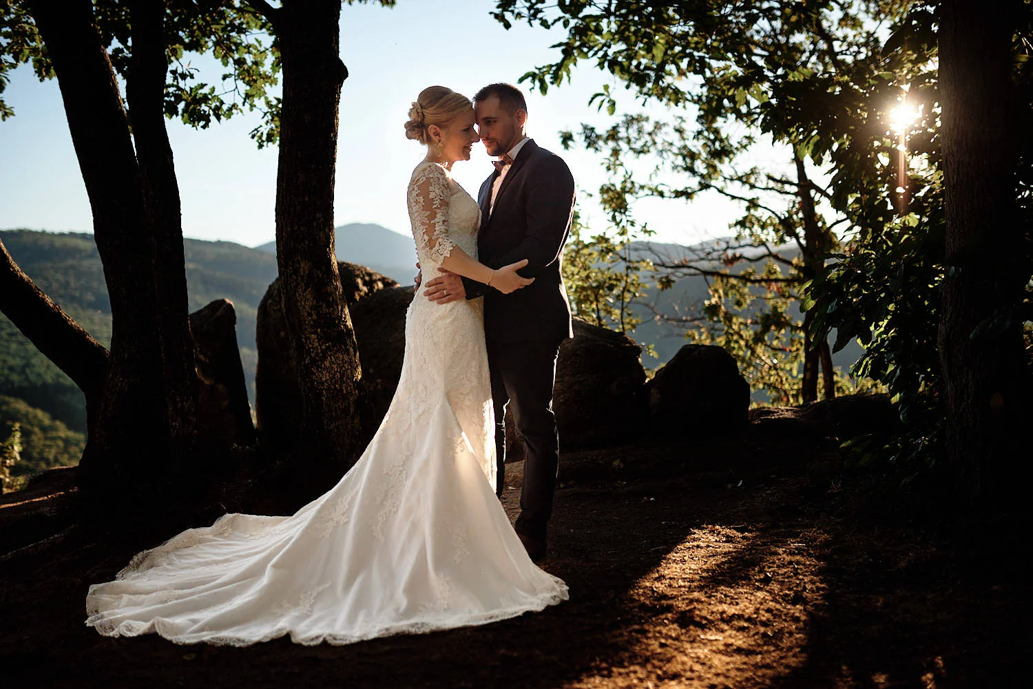mariage photo couple day after chateau andlau vosges coucher soleil romantique photographe alsace lorraine strasbourg sarreguemines dites cheese